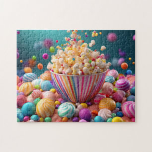 Candy Burst Popcorn Delight Legpuzzel