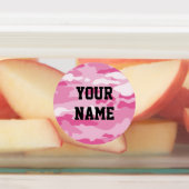 Candy Camo Cercle Adhésif Étiquette étanche (Apposé)