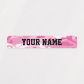 Candy Camo Étiquettes imperméables à adhésif mince (Design 1)