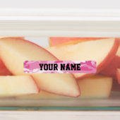 Candy Camo Étiquettes imperméables à adhésif mince (Apposé)