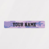 Candy Camo Étiquettes imperméables à adhésif mince (Design 2)