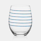 Candy Can Dark Blue Vin Verres rayés (Recto)