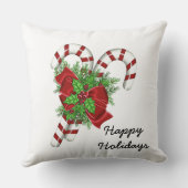Candy Cane 20 "x 20" Kerst Sierkussen (Achterkant)