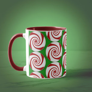 Candy Cane Basics Peppermint Drop Mok
