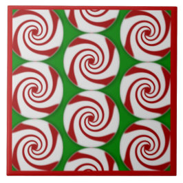 Candy Cane Basics Peppermint Drop Tegeltje