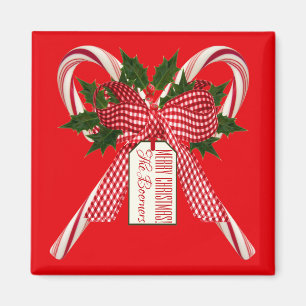 Candy Cane Bouquet-kerstkreet Magnet Magneet