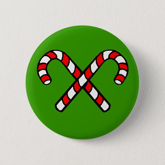 Candy Cane Button (Voorkant)