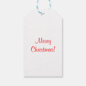 Candy Cane Cadeaulabel (Achterkant)