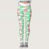 Candy Cane Camo Leggings (Voorkant)