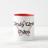 Candy Cane Chaos Christmas Mug (Centre)