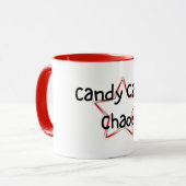 Candy Cane Chaos Christmas Mug (Devant gauche)