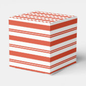 Candy Cane Chorus-Big Stripe Horizonal Gift Box Bedankdoosjes (Achterkant)