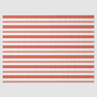 Candy Cane Chorus-Big Stripe Wrapping Paper Tissuepapier