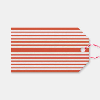 Candy Cane Chorus-Stripe-Horizontal Cadeaulabel