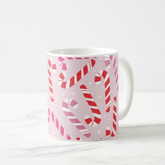 Candy Cane Christmas Mug (Devant droit)