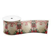 Candy Cane Christmas Satin Ribbon Lint (Spoel)
