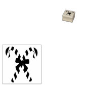 Candy Cane Christmas Stamp Rubberstempel (Gestempeld)