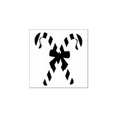 Candy Cane Christmas Stamp Rubberstempel (Afrduk)