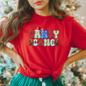 Candy Cane Christmas T-shirt voor dames