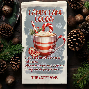 Candy Cane Cocoa Kerst Cocktail Recept Aangepast Theedoek