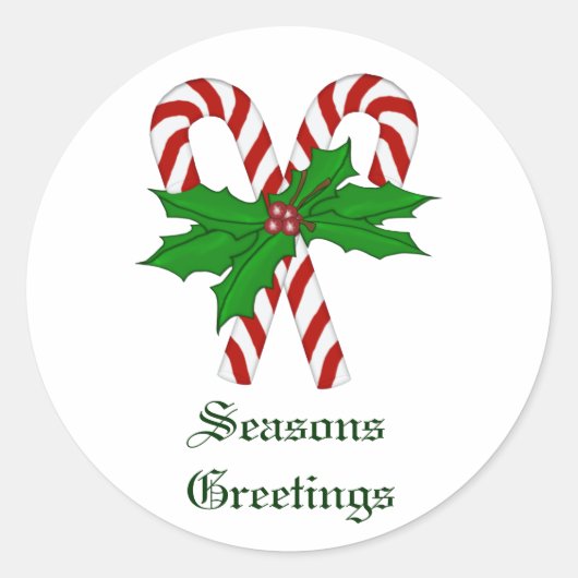 Candy Cane Collectie Stickers (Voorkant)