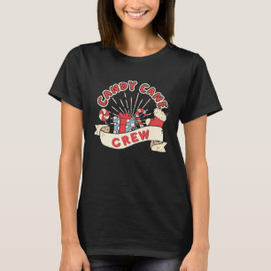 Candy Cane Crew Kerst Snoepjes Familie Matching C T-shirt