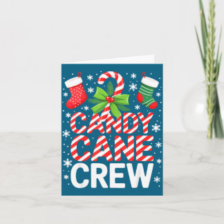 Candy Cane Crew Shirt Adult Men Women Kids Christm Kaart