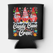 Candy Cane Crew Snoep Lover Gnome Blikjeskoeler (Voorkant)
