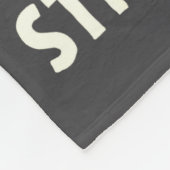 Candy Cane Crew We Stick Together Christmas Costum Fleece Deken (Hoek)