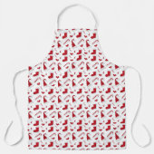 Candy Cane Decoration Schort (Voorkant)