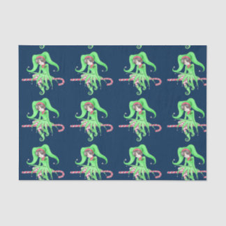 Candy Cane Elf Tissue Paper Tissuepapier