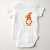 Candy Cane en Loliop Baby's Christmas Tshirt (Achterkant)