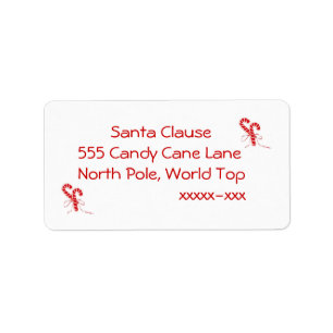 Candy Cane Etiket