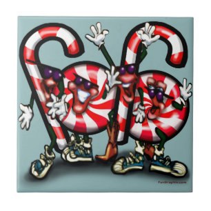Candy Cane Gang Tegeltje