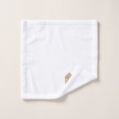 Candy Cane Gingerbrood Pattern Bath Towel Set Bad Handdoek (Wasdoekje)