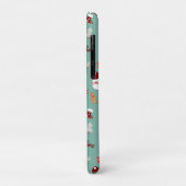 Candy Cane Gingerbrood Pattern Case-Mate iPhone Case (Achterkant/links)
