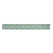 Candy Cane Gingerbrood Pattern Lint (Voorkant)