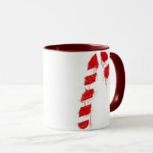 Candy Cane Graffiti Mok (Voorkant rechts)