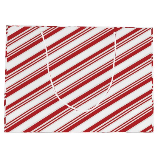 Candy Cane Groot Cadeauzakje (Achterkant)