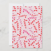 Candy Cane Holiday Invitation (Devant)