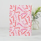 Candy Cane Holiday Invitation (Debout devant)
