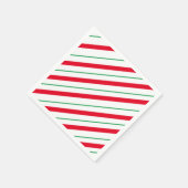 Candy Cane Holiday Kerstmis Servet (Hoek)