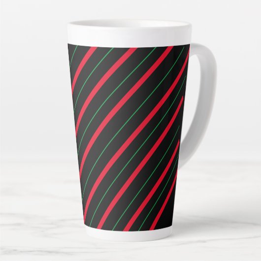Candy Cane Holiday Latte Mok (Rechterhoek)