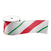 Candy Cane Holiday Satin Ribbon Lint (Spoel)