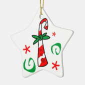 Candy Cane Keepsake Ornament (Links)