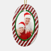 Candy Cane Keramisch Ornament (Links)
