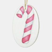 Candy Cane Keramisch Ornament (Links)