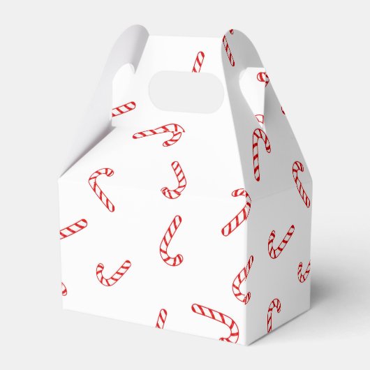 Candy Cane Kerstmis Bedankdoosjes (Achterkant)