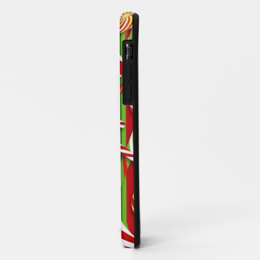 Candy Cane Kerstmis Case-Mate iPhone Case (Achterkant/links)