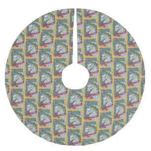 CANDY CANE KERSTMIS EENHOORN PAARD PONY BOOMROK KERSTBOOM ROK